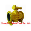 ANSI A216 Wcb PTFE Tapered Plug Plug Valve (ZX43)